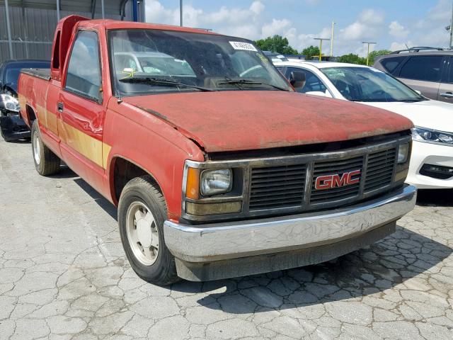 1GTDC14Z5JE505771 - 1988 GMC GMT-400 C1 RED photo 1