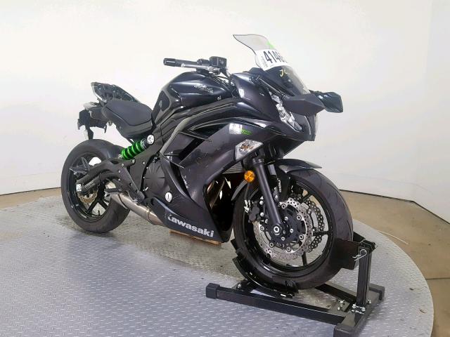 JKAEXEF15GDA28956 - 2016 KAWASAKI EX650 F BLACK photo 2