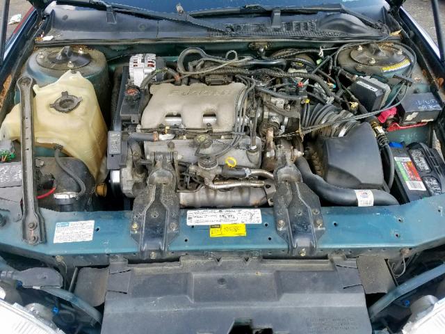 2G1WL52J111264346 - 2001 CHEVROLET LUMINA GREEN photo 7