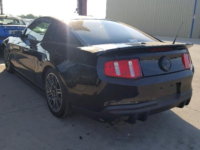 1ZVBP8CF8B5150587 - 2011 FORD MUSTANG GT BLACK photo 3