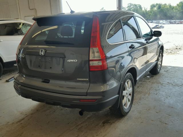 5J6RE4H49BL088646 - 2011 HONDA CR-V SE GRAY photo 4