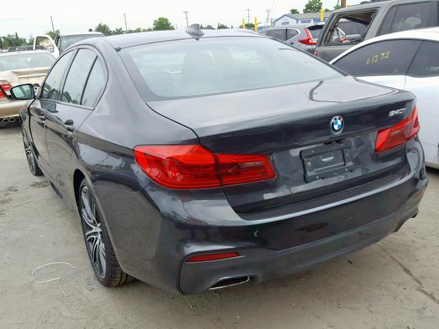 WBAJE5C5XKWW11788 - 2019 BMW 540 I CHARCOAL photo 3