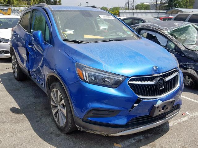 KL4CJASB8JB587501 - 2018 BUICK ENCORE PRE BLUE photo 1