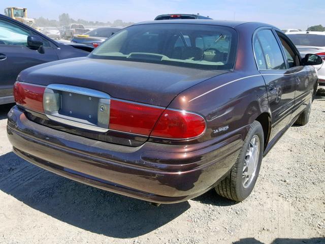 1G4HP54K91U285729 - 2001 BUICK LESABRE CU PURPLE photo 4