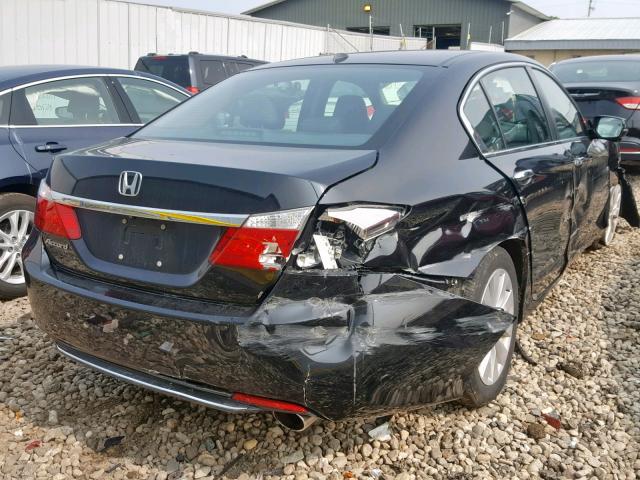 1HGCR2F87EA201652 - 2014 HONDA ACCORD EXL BLACK photo 4