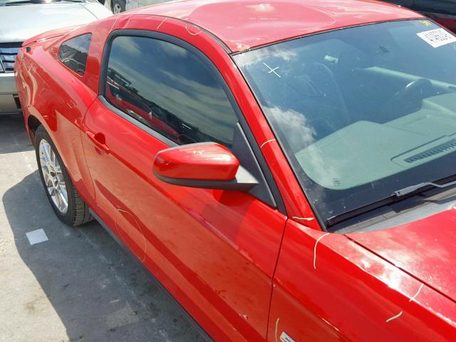 1ZVBP8CF3C5230252 - 2012 FORD MUSTANG GT RED photo 9