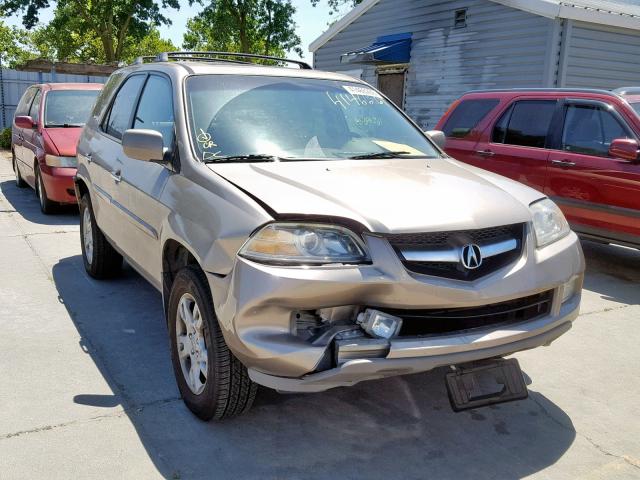 2HNYD18954H545798 - 2004 ACURA MDX TOURIN BEIGE photo 1