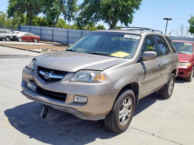 2HNYD18954H545798 - 2004 ACURA MDX TOURIN BEIGE photo 2