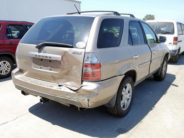 2HNYD18954H545798 - 2004 ACURA MDX TOURIN BEIGE photo 4