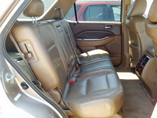 2HNYD18954H545798 - 2004 ACURA MDX TOURIN BEIGE photo 6