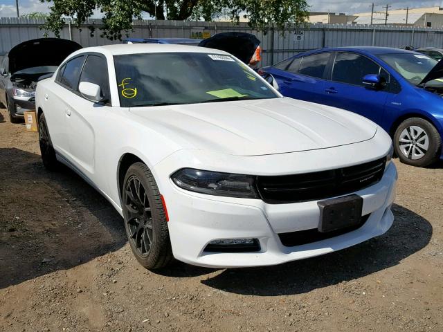 2C3CDXHG0GH139079 - 2016 DODGE CHARGER SX WHITE photo 1