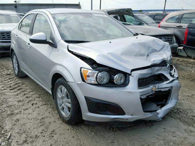 1G1JA5SHXC4224268 - 2012 CHEVROLET SONIC LS SILVER photo 1