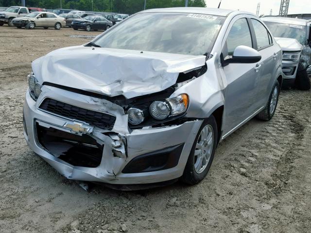 1G1JA5SHXC4224268 - 2012 CHEVROLET SONIC LS SILVER photo 2
