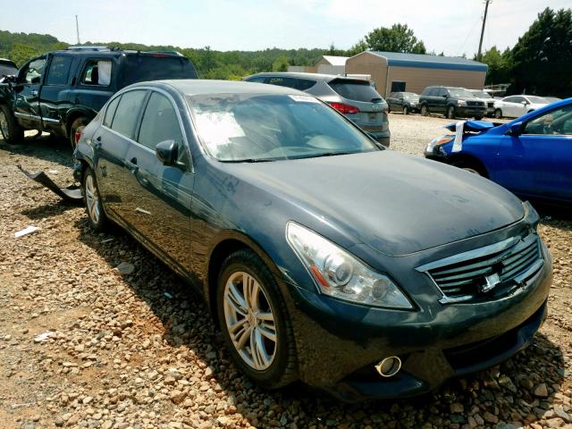 JN1CV6AP0DM717433 - 2013 INFINITI G37 BASE GRAY photo 1