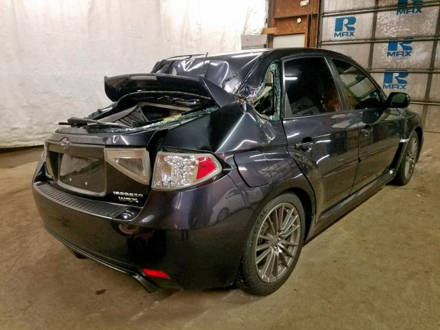 JF1GR7E6XBG832360 - 2011 SUBARU IMPREZA WR CHARCOAL photo 4