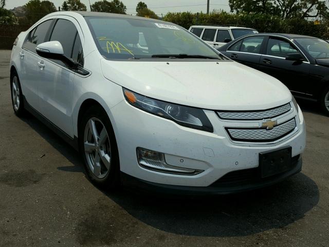 1G1RH6E41CU120779 - 2012 CHEVROLET VOLT WHITE photo 1