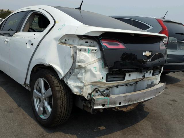 1G1RH6E41CU120779 - 2012 CHEVROLET VOLT WHITE photo 9