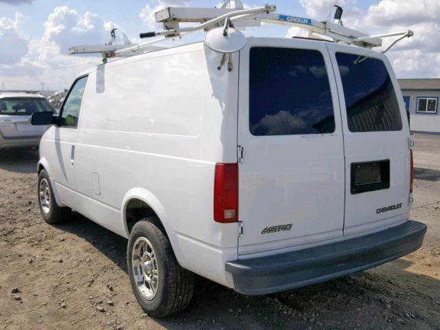 1GCDM19X23B151779 - 2003 CHEVROLET ASTRO WHITE photo 3