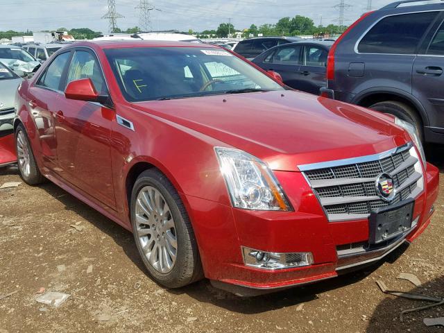 1G6DS5EDXB0103226 - 2011 CADILLAC CTS PREMIU RED photo 1