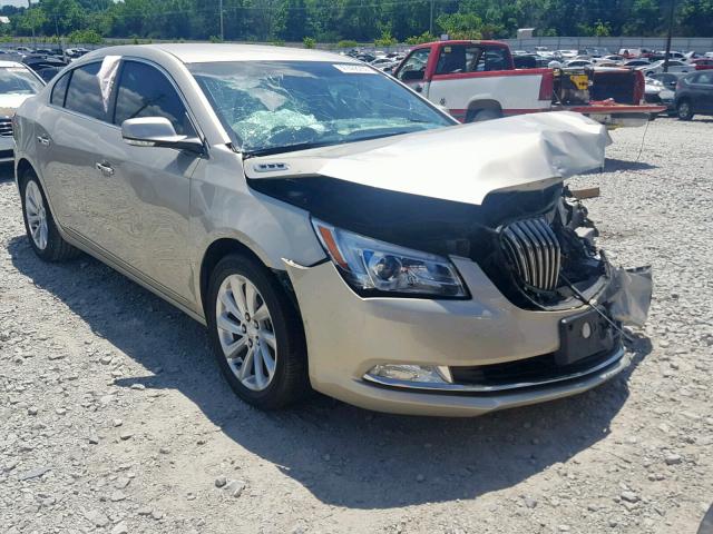 1G4GB5GR8GF259509 - 2016 BUICK LACROSSE GOLD photo 1