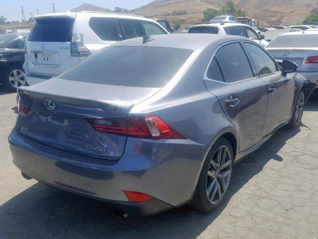 JTHBF1D29F5071720 - 2015 LEXUS IS 250 GRAY photo 4