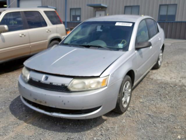 1G8AJ52F44Z147823 - 2004 SATURN ION LEVEL SILVER photo 2