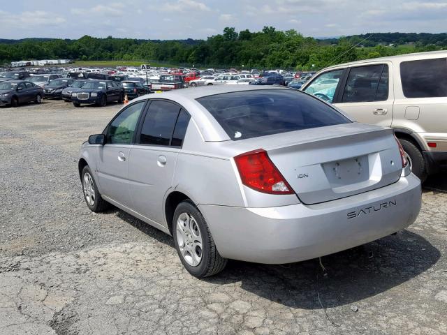 1G8AJ52F44Z147823 - 2004 SATURN ION LEVEL SILVER photo 3