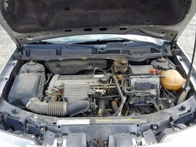 1G8AJ52F44Z147823 - 2004 SATURN ION LEVEL SILVER photo 7