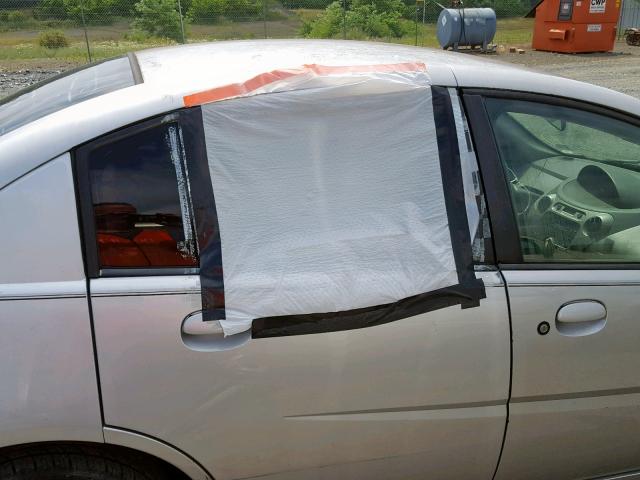1G8AJ52F44Z147823 - 2004 SATURN ION LEVEL SILVER photo 9