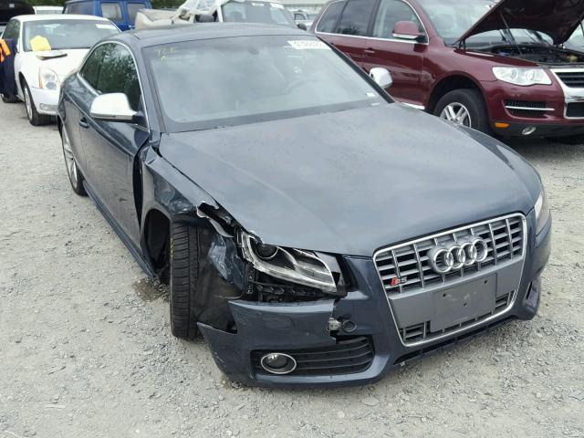 WAURV78T39A005150 - 2009 AUDI S5 QUATTRO GRAY photo 1