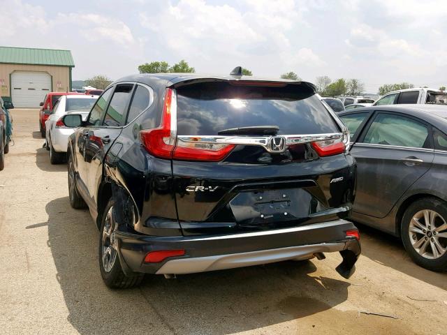 7FARW2H89JE073919 - 2018 HONDA CR-V EXL BLACK photo 3