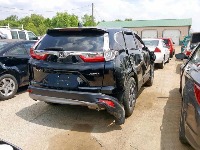 7FARW2H89JE073919 - 2018 HONDA CR-V EXL BLACK photo 4