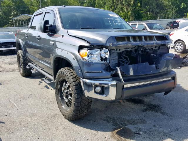 5TFDW5F12EX371334 - 2014 TOYOTA TUNDRA CRE GRAY photo 1