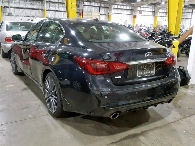 JN1FV7ARXJM480255 - 2018 INFINITI Q50 RED SP BLACK photo 3