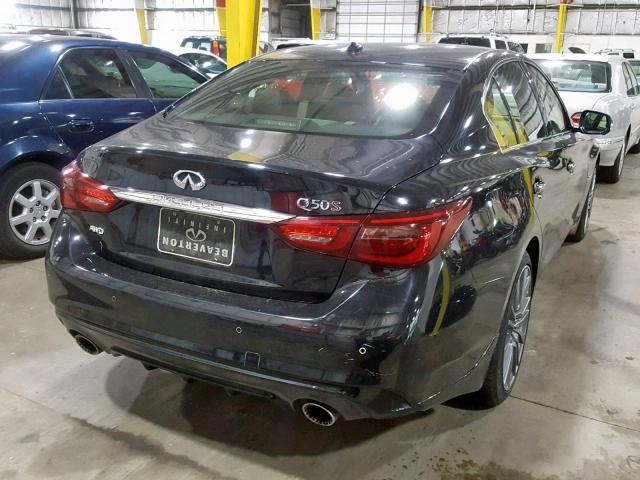 JN1FV7ARXJM480255 - 2018 INFINITI Q50 RED SP BLACK photo 4