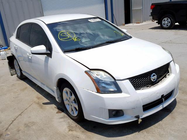 3N1AB6AP7AL607629 - 2010 NISSAN SENTRA 2.0 WHITE photo 1