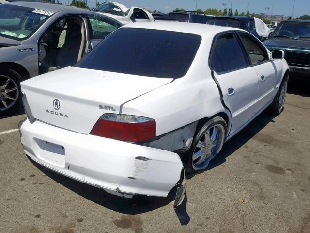 19UUA56633A062824 - 2003 ACURA 3.2TL WHITE photo 4