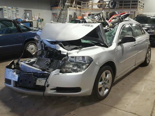 1G1ZB5E08CF315498 - 2012 CHEVROLET MALIBU LS SILVER photo 2