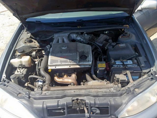 JT8BF28G9Y5103838 - 2000 LEXUS ES 300 GRAY photo 7