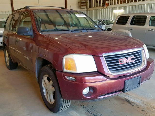 1GKDS13S142296627 - 2004 GMC ENVOY BURGUNDY photo 1