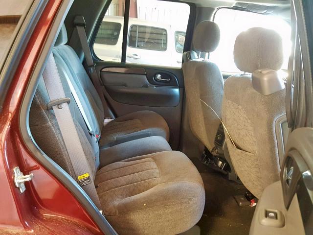 1GKDS13S142296627 - 2004 GMC ENVOY BURGUNDY photo 6