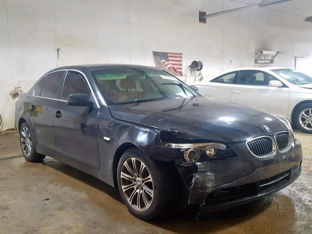 WBANF335X6CS37449 - 2006 BMW 525 XI BLACK photo 1