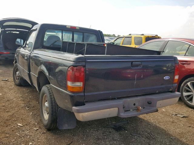 1FTCR10A4TUB61563 - 1996 FORD RANGER BLACK photo 3