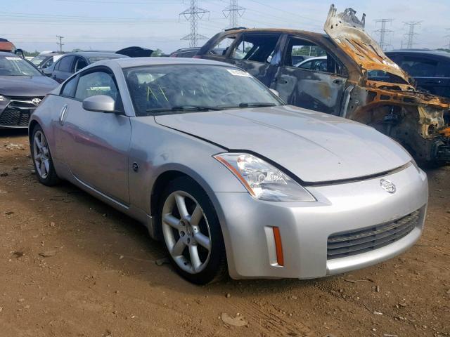 JN1AZ34E03T008638 - 2003 NISSAN 350Z COUPE SILVER photo 1