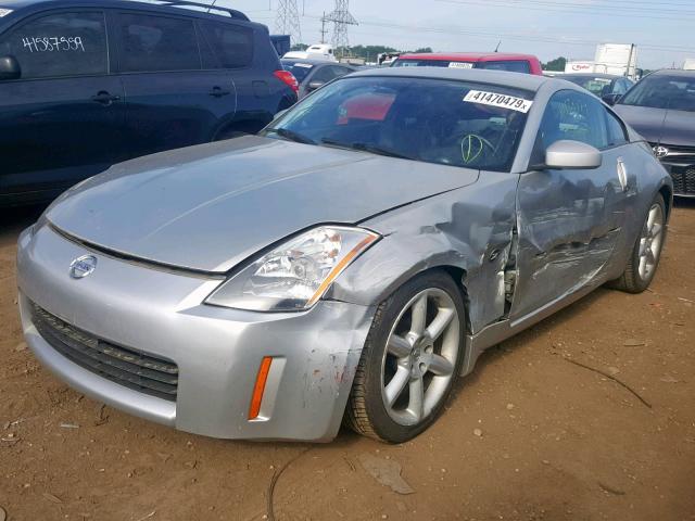 JN1AZ34E03T008638 - 2003 NISSAN 350Z COUPE SILVER photo 2