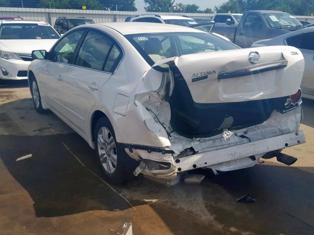 1N4AL2AP2AN435454 - 2010 NISSAN ALTIMA BAS WHITE photo 3