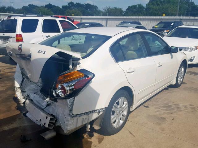 1N4AL2AP2AN435454 - 2010 NISSAN ALTIMA BAS WHITE photo 4