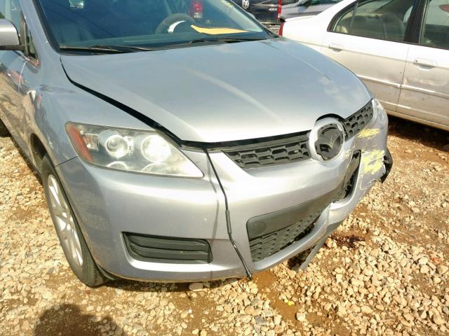 JM3ER293880173093 - 2008 MAZDA CX-7 GRAY photo 9