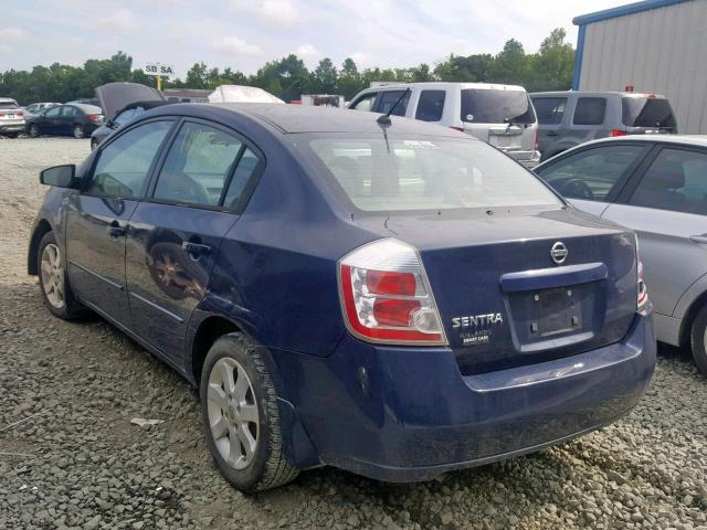 3N1AB61E98L664438 - 2008 NISSAN SENTRA 2.0 BLUE photo 3