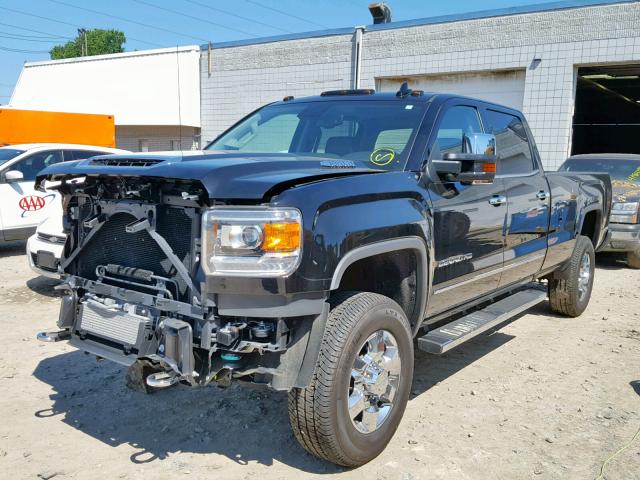 1GT42WEYXKF125147 - 2019 GMC SIERRA K35 BLACK photo 2